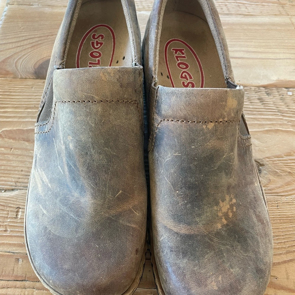 Naples KLOGS full grain brown leather - Picture 4 of 7